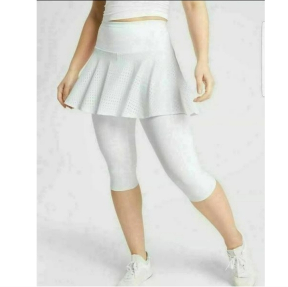 Athleta Pants - Athleta A Game 2 In 1 Crop Leggings / Short | Size- 1X